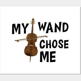 Violin - My wand chose me Posters and Art